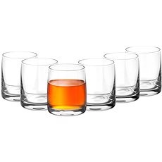 Nízké skleničky na rum